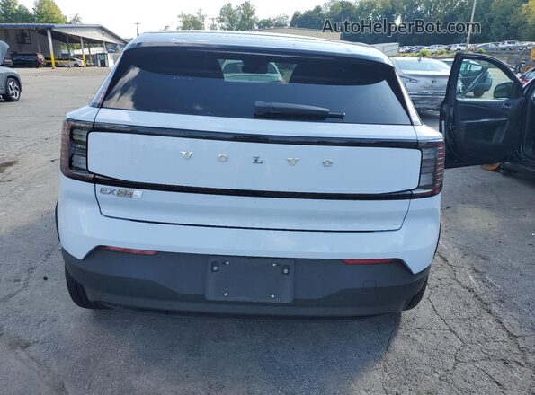 YV4EK3ZL5SS157090 2025 VOLVO EX30 White Հետևի տեսք
