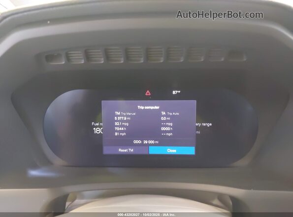 YV4H60CA1P1990793 2023 VOLVO XC90 RECHARGE PLUG-IN HYBRID White Vista de los asientos traseros