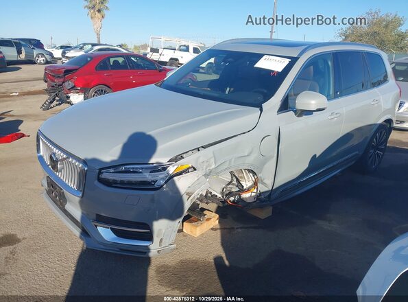 YV4H60CE1R1218431 2024 VOLVO XC90 RECHARGE PLUG-IN HYBRID Gray Przód lewy