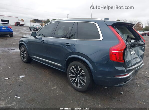 YV4H60CE4R1247485 2024 VOLVO XC90 RECHARGE PLUG-IN HYBRID Blue Trasero izquierdo