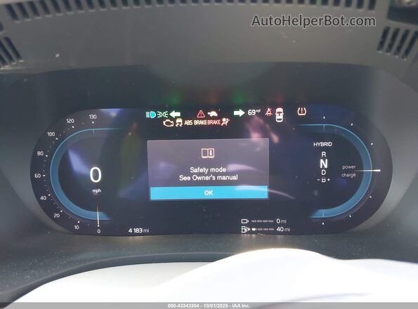 YV4H60DM2R1946829 2024 VOLVO XC60 RECHARGE PLUG-IN HYBRID Gray Հետևի նստատեղերի տեսք
