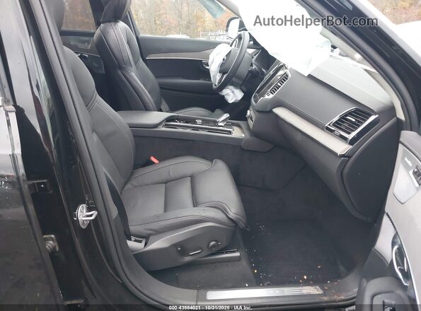 YV4H60JF7S1303761 2025 VOLVO XC90 PLUG-IN HYBRID Black Вид салону спереду