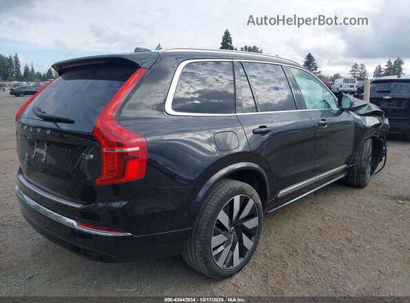 YV4H60PE0S1307861 2025 VOLVO XC90 PLUG-IN HYBRID Черный Задняя правая четверть