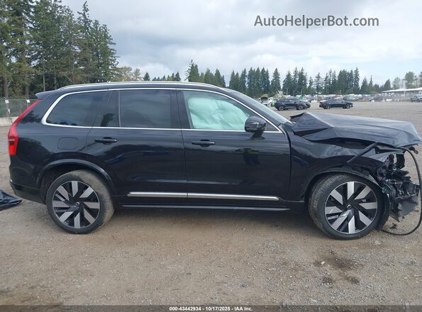 YV4H60PE0S1307861 2025 VOLVO XC90 PLUG-IN HYBRID Черный Вид задней части салона