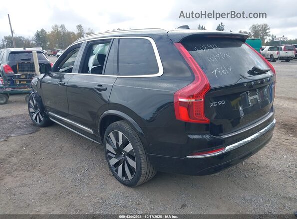 YV4H60PE0S1307861 2025 VOLVO XC90 PLUG-IN HYBRID Черный Задняя левая четверть