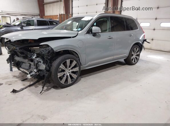 YV4H60PF6S1316976 2025 VOLVO XC90 PLUG-IN HYBRID Серый Передняя левая четверть