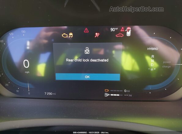 YV4H60PG3S1353797 2025 VOLVO XC90 PLUG-IN HYBRID Gray 