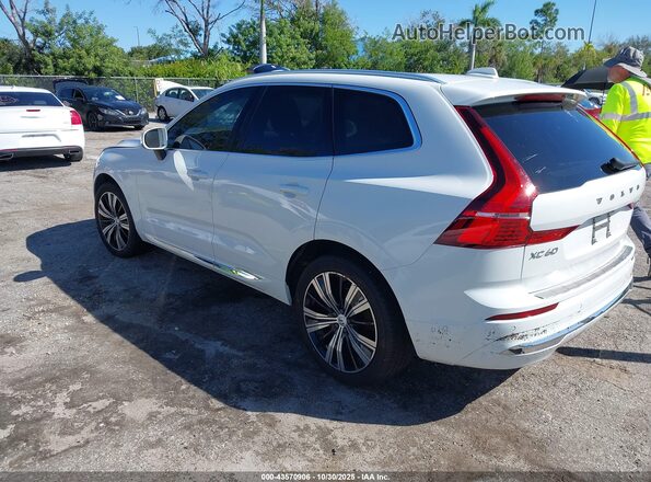 YV4L12DL2N1086453 2022 VOLVO XC60 White Rear left
