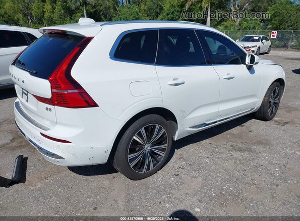 YV4L12DL2N1086453 2022 VOLVO XC60 White Rear right