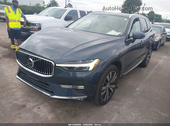 YV4L12RN9P1339085 2023 VOLVO XC60 Синий Передняя левая четверть