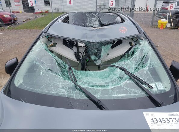 YV4L12RW4P1203763 2023 VOLVO XC60 Gray Front view