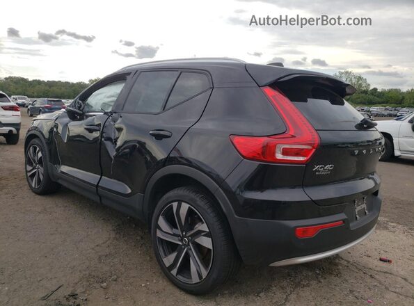 YV4L12UE0S2485658 2025 VOLVO XC40 Black Trasero izquierdo