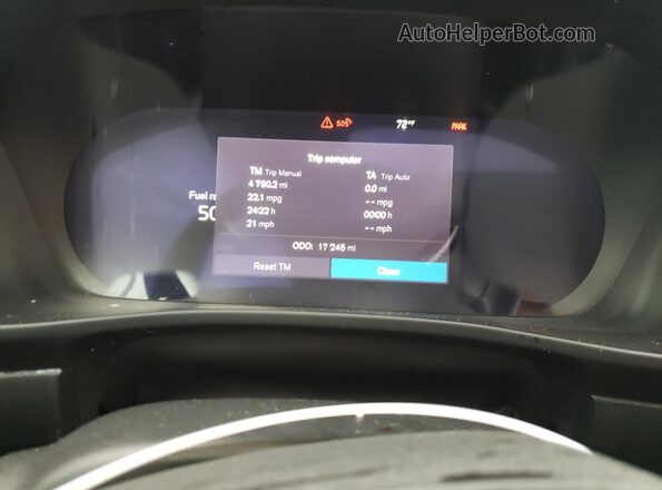 YV4L12UE0S2485658 2025 VOLVO XC40 Black Vista del cuadro de instrumentos
