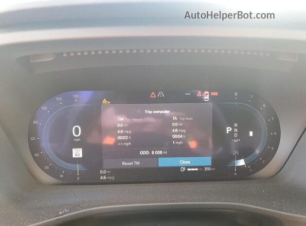 YV4L12UEXS2458421 2025 VOLVO XC40 Кремовый Вид щитка приборов