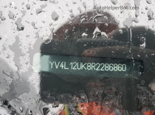 YV4L12UK8R2286860 2024 VOLVO XC40 Black Vista de la etiqueta del VIN