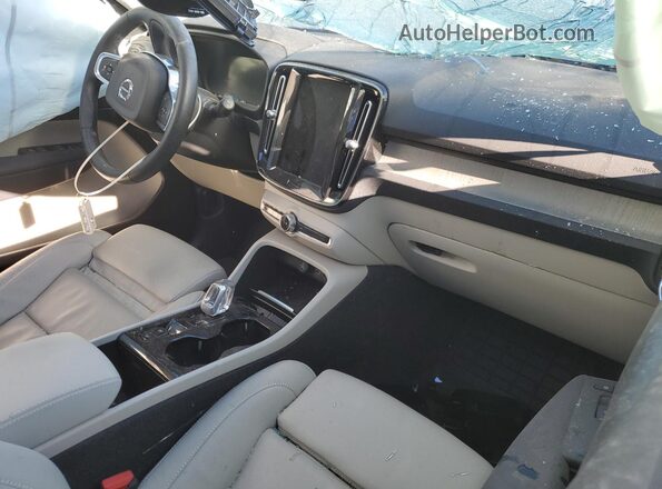 YV4L12ULXR2321200 2024 VOLVO XC40 Gray Vista del salpicadero