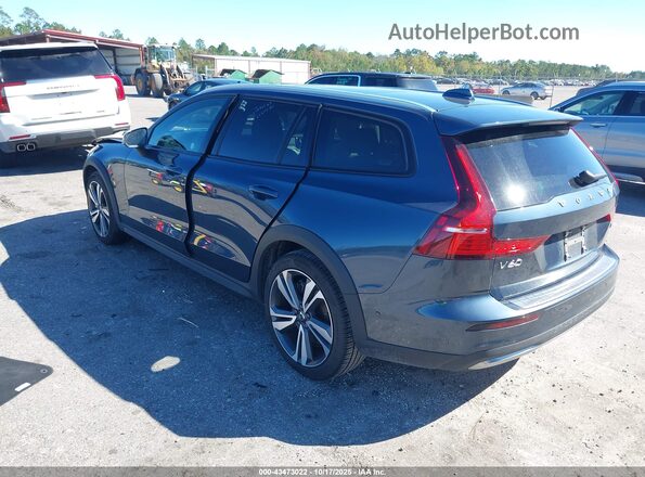 YV4L12WK4S2146369 2025 VOLVO V60 CROSS COUNTRY Blue უკანა მარცხენა