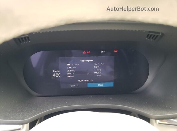 YV4M12RC6S1102324 2025 VOLVO XC60 Black Սարքավորումների վահանակի տեսք