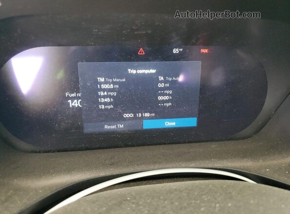 YV4M12RC7S1170728 2025 VOLVO XC60 Blue Widok zestawu wskaźników