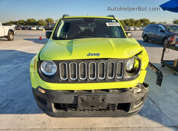 ZACCJBAB6JPH35325 2018 JEEP RENEGADE Green 