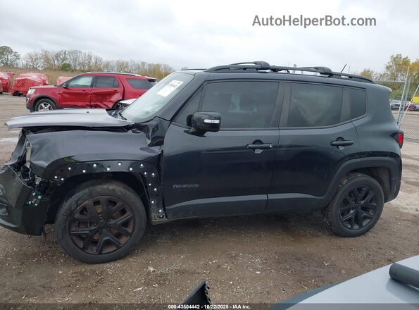 ZACCJBBT1GPD43546 2016 JEEP RENEGADE Black Вид задньої частини салону