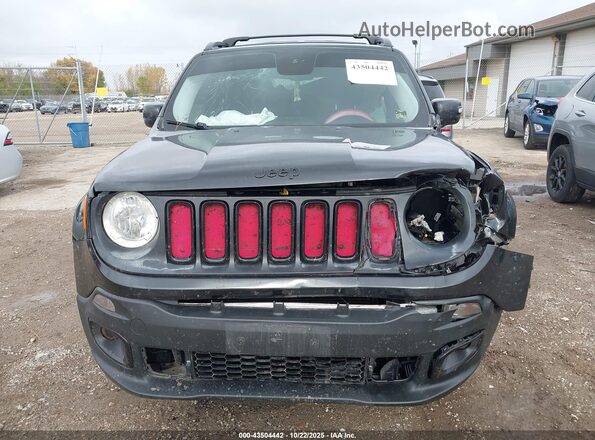 ZACCJBBT1GPD43546 2016 JEEP RENEGADE Black Вид панелі приладів
