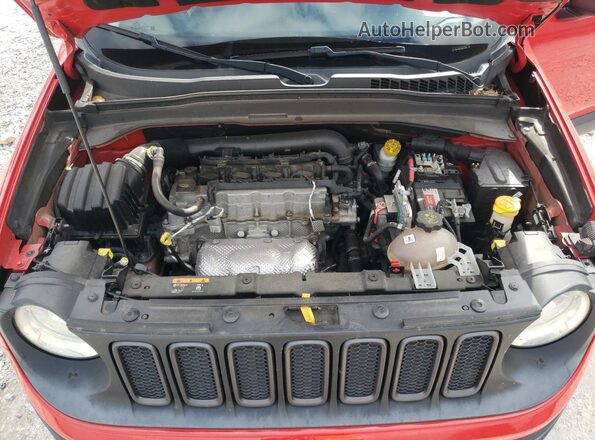 ZACCJBCTXGPC54539 2016 JEEP RENEGADE Красный Вид подкапотного пространства