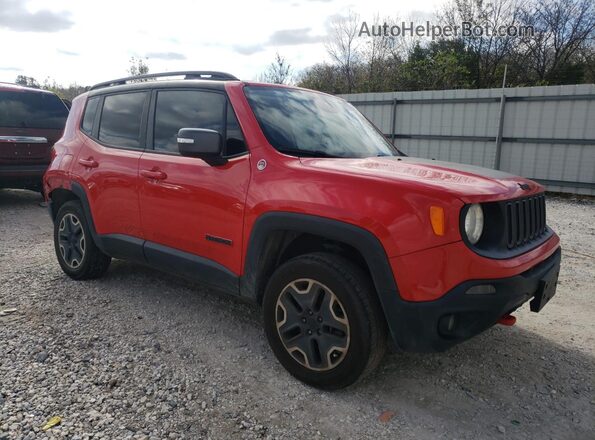 ZACCJBCTXGPC54539 2016 JEEP RENEGADE Красный Передняя правая четверть