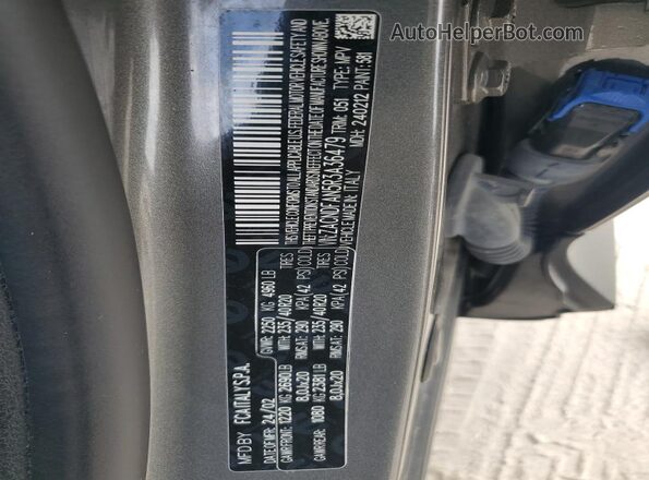 ZACNDFAN5R3A36479 2024 DODGE OTHER Gray Вид наклейки з VIN-кодом
