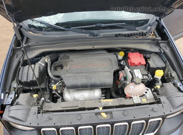 ZACNJAAB0LPL78985 2020 JEEP RENEGADE Blue Engine compartment view