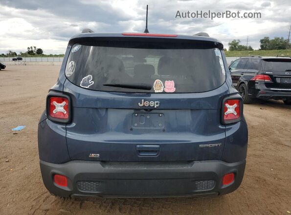 ZACNJAAB0LPL78985 2020 JEEP RENEGADE Blue Rear view