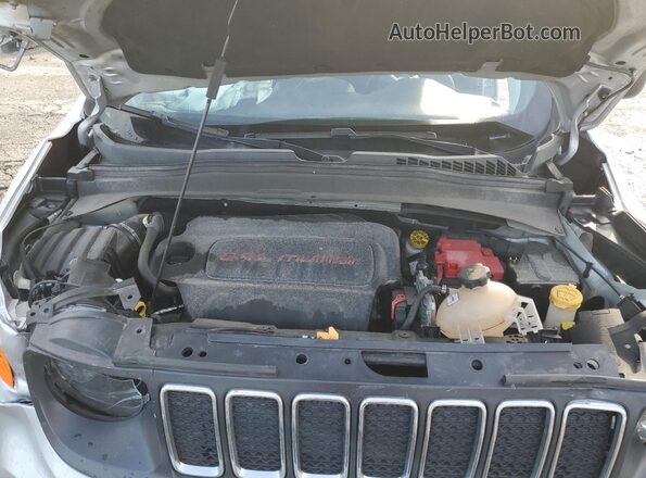 ZACNJAAB3LPL19087 2020 JEEP RENEGADE Silver Vista del compartimento del motor