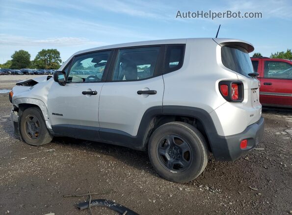 ZACNJAAB3LPL19087 2020 JEEP RENEGADE Silver Trasero izquierdo
