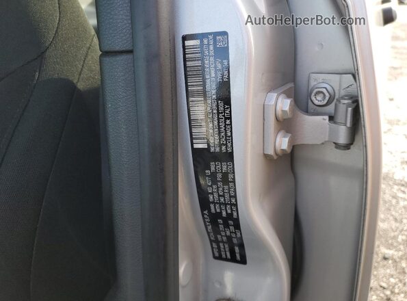 ZACNJAAB3LPL19087 2020 JEEP RENEGADE Silver Vista de la etiqueta del VIN