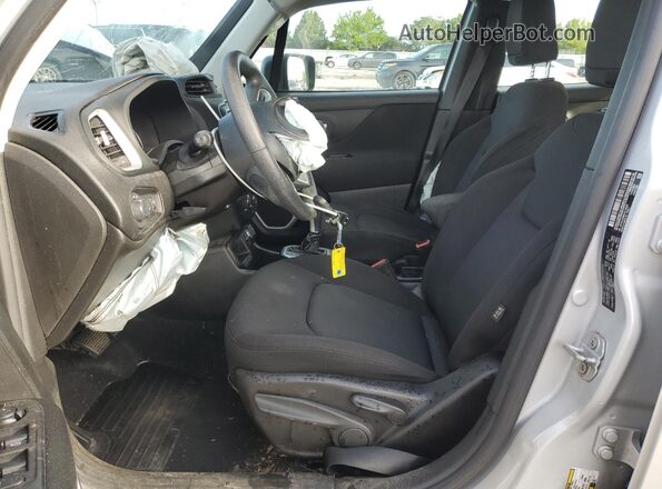 ZACNJAAB3LPL19087 2020 JEEP RENEGADE Silver Vista interior delantera