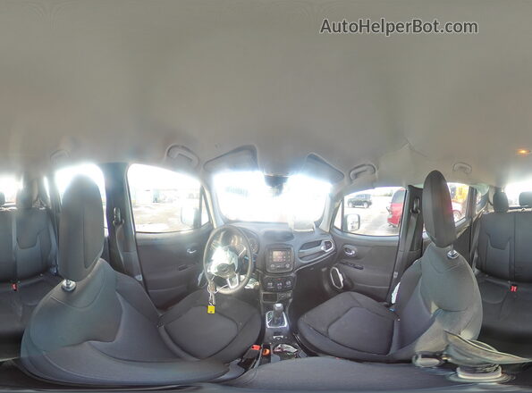 ZACNJAAB3LPL19087 2020 JEEP RENEGADE Silver Vista interior de 360 grados