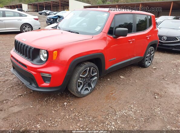 ZACNJAAB4LPM08909 2020 JEEP RENEGADE Red Vista tres cuartos delantera izquierda