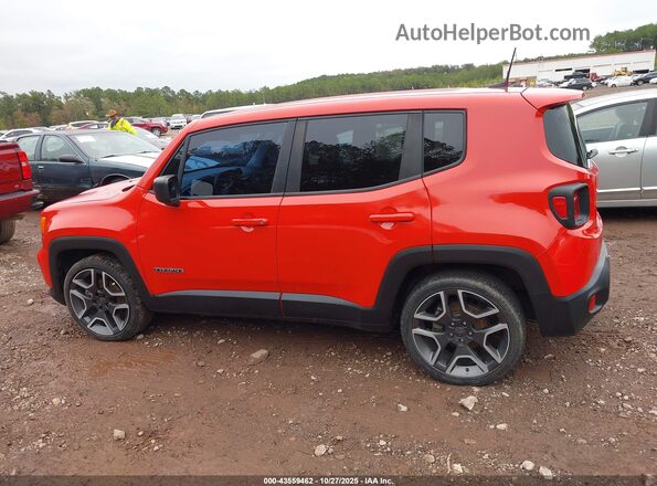 ZACNJAAB4LPM08909 2020 JEEP RENEGADE Red Vista interior trasera