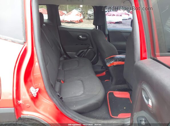 ZACNJAAB4LPM08909 2020 JEEP RENEGADE Red Vista de la etiqueta del VIN