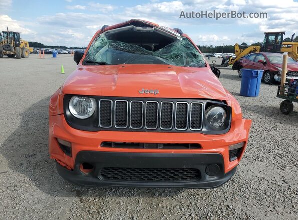 ZACNJAAB5LPL86208 2020 JEEP RENEGADE Orange Front view