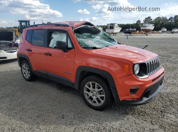 ZACNJAAB5LPL86208 2020 JEEP RENEGADE Orange Front right