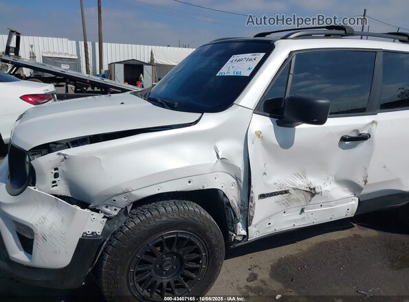 ZACNJAAB7LPK95599 2020 JEEP RENEGADE White წინა ხედი