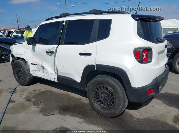 ZACNJAAB7LPK95599 2020 JEEP RENEGADE White უკანა მარცხენა