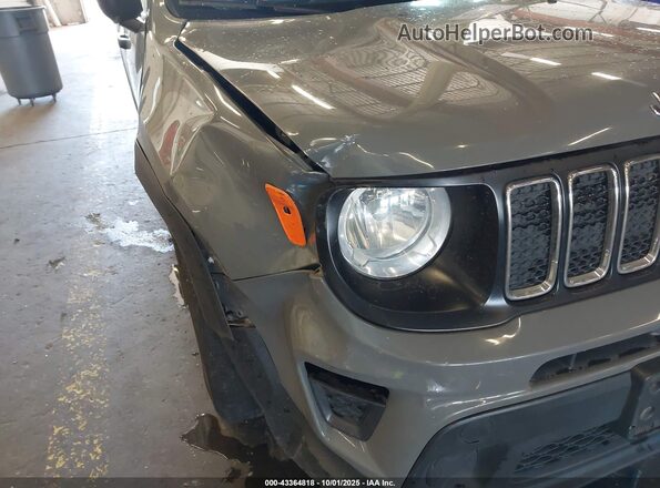 ZACNJAABXLPL76242 2020 JEEP RENEGADE Gray Դիմացի տեսք