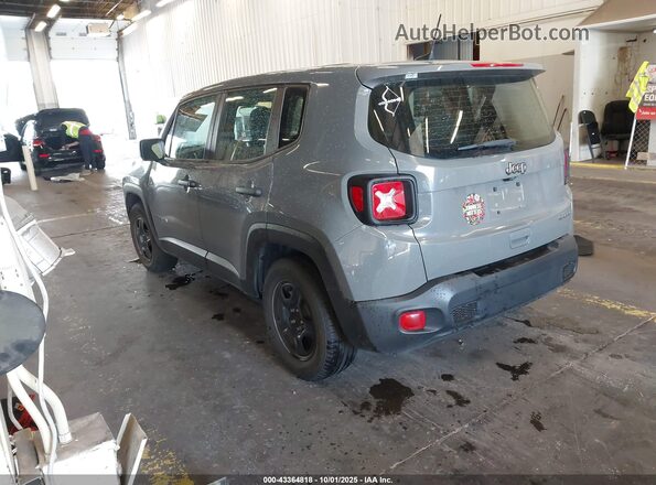 ZACNJAABXLPL76242 2020 JEEP RENEGADE Gray Հետևի ձախ