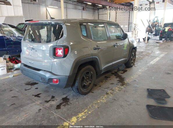 ZACNJAABXLPL76242 2020 JEEP RENEGADE Gray Հետևի աջ