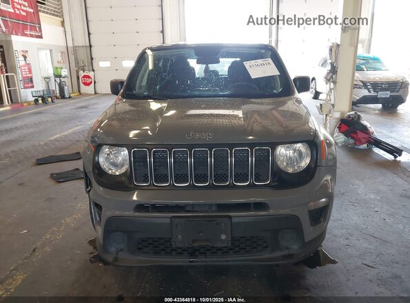 ZACNJAABXLPL76242 2020 JEEP RENEGADE Gray Սարքավորումների վահանակի տեսք