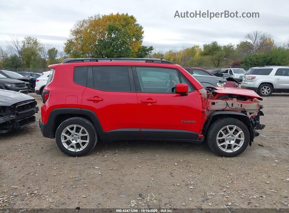 ZACNJABB0LPL28585 2020 JEEP RENEGADE Red Вид задньої частини салону