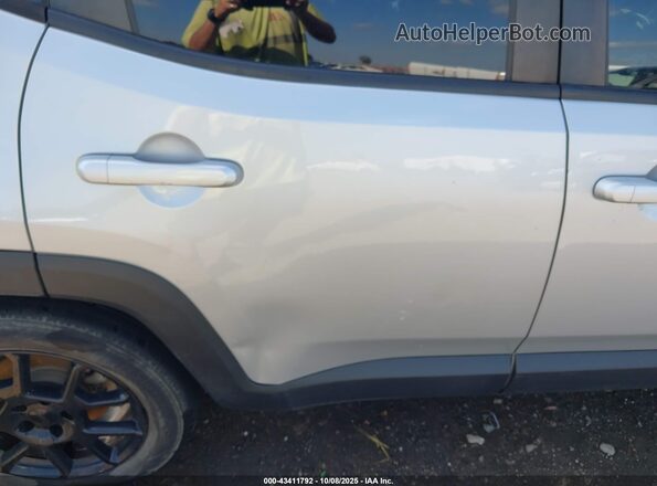 ZACNJABB0LPL43121 2020 JEEP RENEGADE Silver Widok zestawu wskaźników