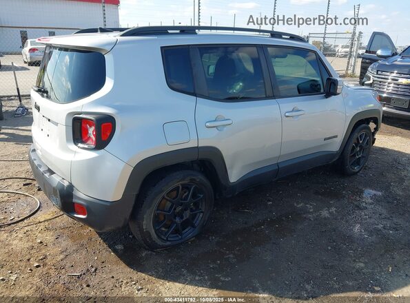 ZACNJABB0LPL43121 2020 JEEP RENEGADE Silver Tył prawy